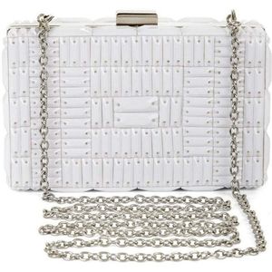 BCBG Lexi Beaded Box Clutch